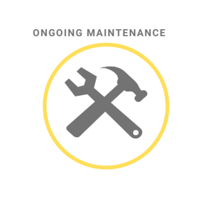 Ongoing maintenance schedule